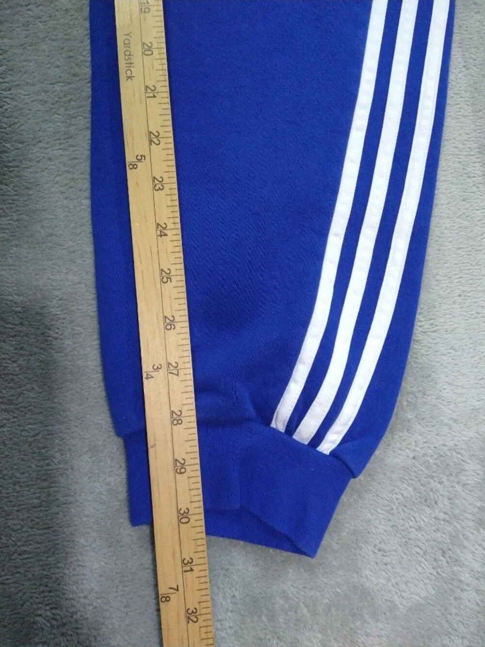 Adidas Sweatpants Mens Small Blue Chelsea Football Club Three Stripe Joggers